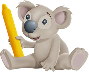 Delta Koala Mascote